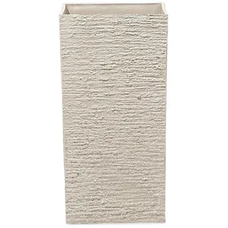 Beliani Blumentopf, Beige, Stein, 60 cm, Dekoration, Blumen & Zubehör, Übertöpfe