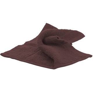 Handtuch aus Baumwolle, 30x30 cm, Braun