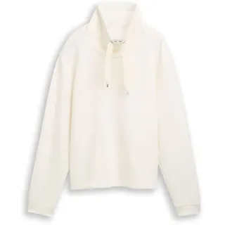 Tom Tailor Sweatshirt Uni Weiß XL