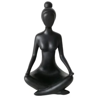Boltze home Dekofigur Yoga, Frau, 10 cm, Muster:Muster 3