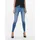 Damen Gr XL 42 Länge 32 blau light blau denim Denim/Jeans Obermaterial 92 Baumwolle 6 Elastomultiester 2 Elasthan unifarben skinny fit knöchellang Jeans