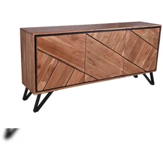 deluke EBBA 76 x 40 x 150 cm Akazienbraun / braun