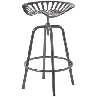 Homescapes Barhocker Traktorsitz Metall, im Vintage-Look, höhenverstellbar