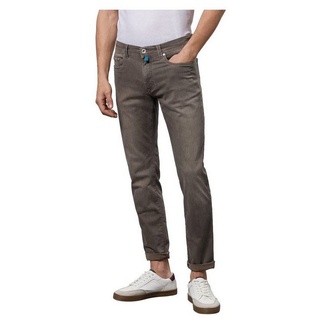 Pierre Cardin 5-Pocket-Jeans braun (1-tlg) braun 33/34