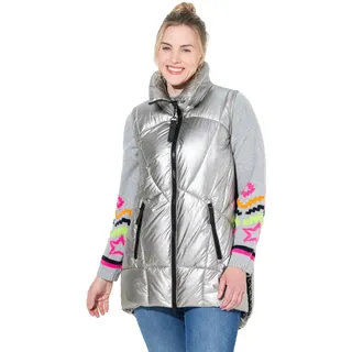 laurasøn Weste silber XXXL