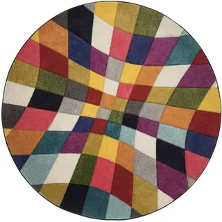 Flair Rugs Rhumba Teppich 160 x 160 cm Mehrfarbig