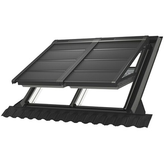 Velux Dachfenster-Markise Solar SSS  (Passend für Fenstertyp: GGU, GGL, GPU, GPL, GHU, GHL, Passend für Fenstergröße: CK06, C06)
