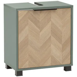 Schildmeyer Waschbeckenunterschrank Piazza 50,3 x 56 x 33 cm Pistazie