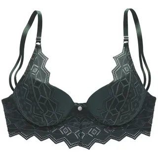 s.Oliver Romane Push-up-BH Piniengrün 70C