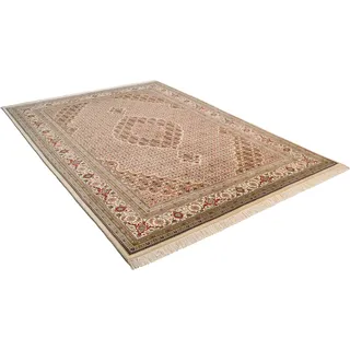 THEKO Mahi Tabriz Orientteppich 70 x 140 cm Beige