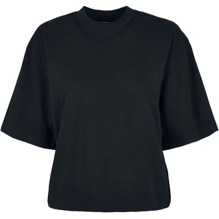 Urban Classics T-Shirt - XS bis 4XL - für Damen - Größe S - schwarz - S