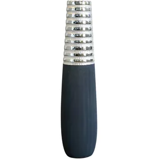 Gilde Bodenvase Newtown Grau 65 cm