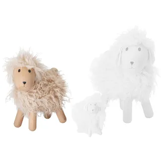 philippi Deko-Figur Schaf 30 cm Beige