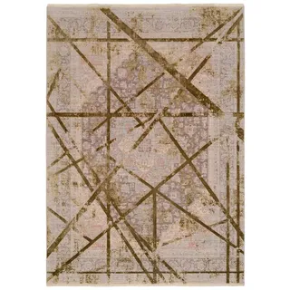 Musterring Vintage Teppich Arizona 140 x 190 cm Mischgewebe Oliv