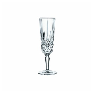 Nachtmann Champagnerglas 4er Set Noblesse, Kristallglas weiß