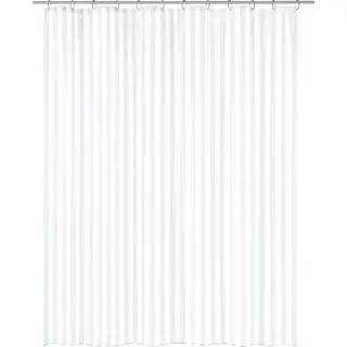 KLEINE WOLKE Duschvorhang Noa 180 x 200 cm weiß