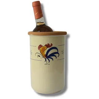 Thermische Flaschenhalter aus Terrakotta, Weinkühler, Flaschen aus Terrakotta, Kühler für Weinflaschen, Weinflaschenhalter Sterne - Colì
