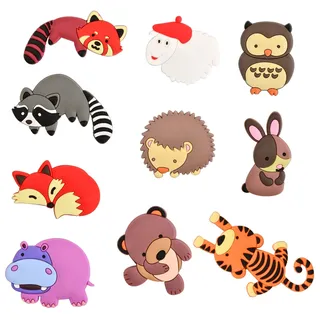 10 Stücke Magnete Kühlschrankmagnet Magnete Kinder für Magnettafel Mini Magnete Kühlschrank Starke Magnete Whiteboard Magnete Büromagnete für Kühlschrank Pinnwand Magnettafel Whiteboard Büro Tafel (A)