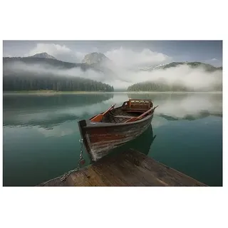 Papermoon Premium collection Fototapete Schwarzer See  (B x H: 200 x 149 cm, Vlies)