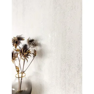 Newroom Vliestapete Birom White Tapete Glitzer Tapete Unifarbe,Struktur,Metallic, Weiß Tapete Modern Unifarbe - Glanztapete Universal Creme Uni Glamour Struktur Metallic für Wohnzimmer Schlafzimmer Küche, Glanztapete weiß