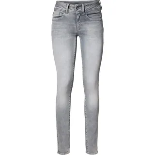 G-Star Lynn Mid Waist Skinny Jeans Faded Industrial Grey 31 32