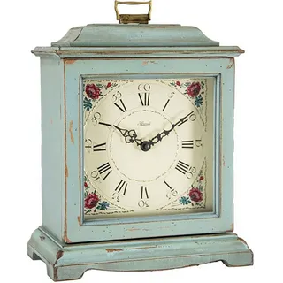 Hermle Tischuhr Quarz Tischuhr - Vintage Blau - Hermle Modell: 22915-V72114