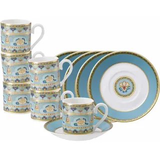 Villeroy & Boch Espressotasse mit Untertasse 0,05 l Aquamarin 12 St.