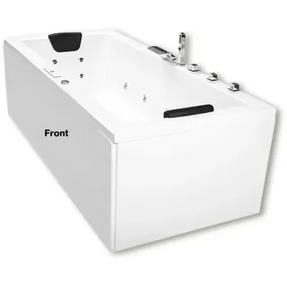 Caribia Frontschürze 180 cm, Whirlpools, 80850, euroweiß