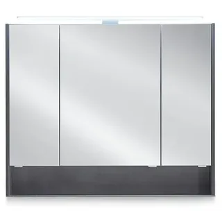 Pelipal Spiegelschrank PE 6040 Dekor Grau Dunkelgrau