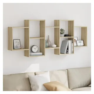 vidaXL Wandregal 159 x 18 x 65 cm Braun