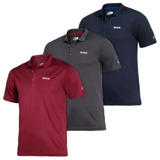 Regatta 3er Pack Herren Poloshirts