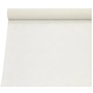 Papstar Papiertischtuch mit Damastprägung 10 m x 1 m weiss