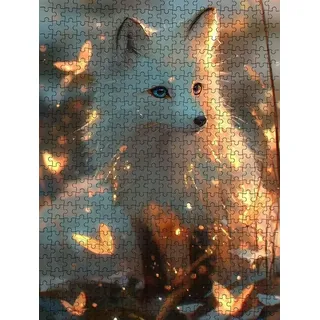 Schmetterling Fuchs Puzzle 3000 Teile Erwachsene, Jigsaw Puzzle 3000 Teile, Komplex Herausfordernd Puzzles, Familie Spiele, Impossible Klassische P...