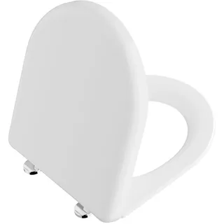 VitrA Liquid WC-Sitz mit Absenkautomatik und Schnellverschluss, Badkeramik, 137-003R009, weiß hochglanz