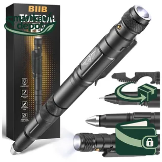 BIIB Multitool Tactical Pen Schwarz