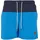 Badeshorts Block Swim Short Blau XS