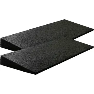 Szagato Bordsteinrampe Gummi 50x20x4,3cm schwarz Set=2 Stück