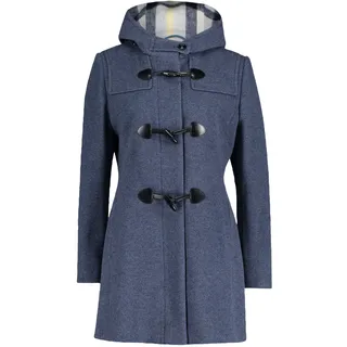 GIL BRET Dufflecoat mit Kapuze in Dress Blues | Gr.: 42