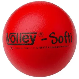 Volley Softi Weichschaumball Rot