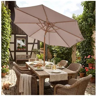 Sekey Sonnenschirm Ø 300 cm Taupe