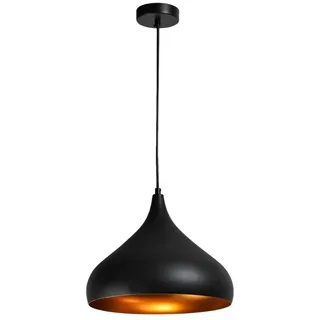 LQWELL Pendelleuchte Modern Hängeleuchte E27 Kronleuchter LED Pendelleuchteenlampe, keine Glühbirnen, Metall Minimalistische Industrie Pendellampe skandinavisch Hängelampe, Wohnraumbeleuchtung, für Küche, Wohnzimmer, Schlafzimmer, Esszimmer, Café schwarz
