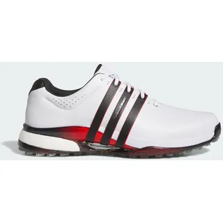 adidas Tour360 25 Spikeless Golfschuh - cloud white/core black/lucid red 41