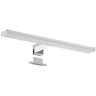sebson Spiegelleuchte LED Spiegelleuchte 40cm, IP44 neutralweiß, 4000K 400x108x44mm, 8W 600lm, Aufbauleuchte + Klemmleuchte, Aluminium, Schminklicht