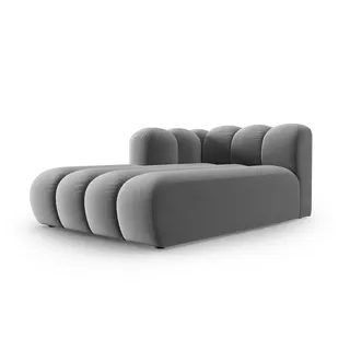 Micadoni Recamiere Lupine, Chaise Longue 2-Sitzer Modul grau