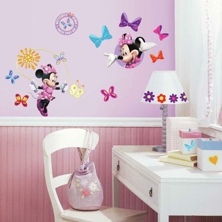 Joy Toy RM-Disney Minnie und Daisy Wandtattoo, PVC, Natur, 29 x 13 x 2.5 cm