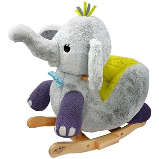 Gerardo's Toys Schaukeltier Elefant Little Rockers Wippe Schaukel mit Musik bunt