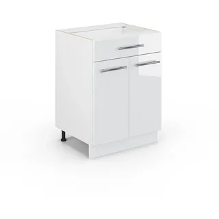 Vicco Schubladenschrank Fame-Line 60 x 51,6 x 82 cm Weiß