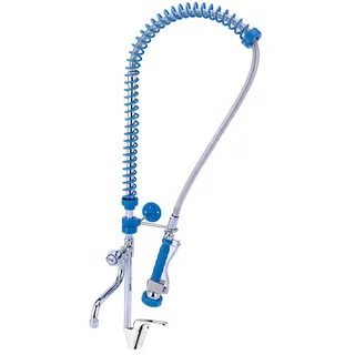 BE-Gastro BE-GASTRO® I Profi Gastro Geschirrbrause Einloch "Premium" Hebelgriff inkl. Wasserhahn, Mischbatterie & Hebelgriff I Gastrobrause, Gastro Armatur