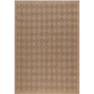 Ayyildiz Dhaka Outdoor-Teppich 80 x 150 cm Schwarz