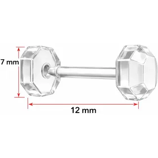 rewagi Gardine Faltenstecker, Gardinenzubehör, Gardinen - transparent, Verkaufseinheit: 50 Stück weiß